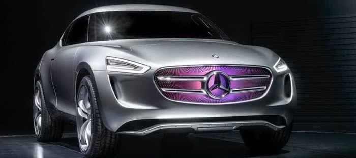 مرسيدس GCode تولد الكهرباء والطاقة الكهروستاتيكية بتعرضها للشمس والرياح