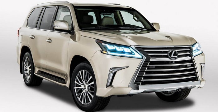 لكزس LX موديل 2018 تحصل على نسخة بخمسة مقاعد في معرض لوس أنجلوس