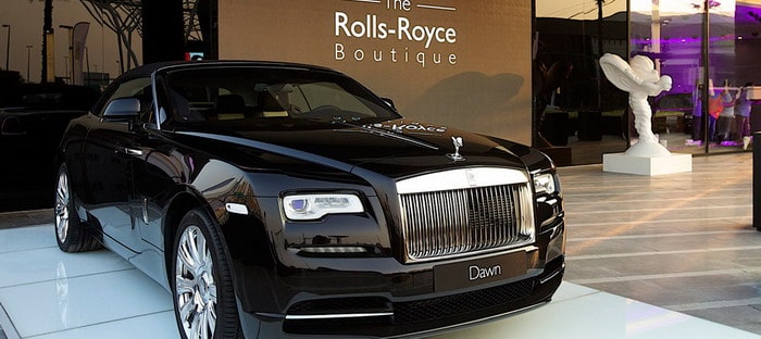 رولزرويس بوتيك تفتتح نوع جديد فريد من صالات العرض في دبي