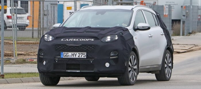 كيا سبورتاج المحسنة تأتي بنظام هايبرد محدود بقوة 48 فولت