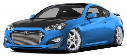 هيونداي تنوي المنافسة فى معرض سيما للسيارات المعدلة بجينسيس بقوة 1000 حصان