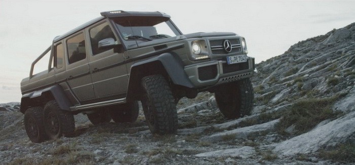 فيديو : حتي جبال توسكانا ليست مؤهلة لمواجهة مرسيدس G63 AMG 6×6