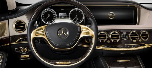 هل ترغب فى الحصول على نسخة مرصعة بالذهب عيار 24 قيراط من S63 AMG ؟