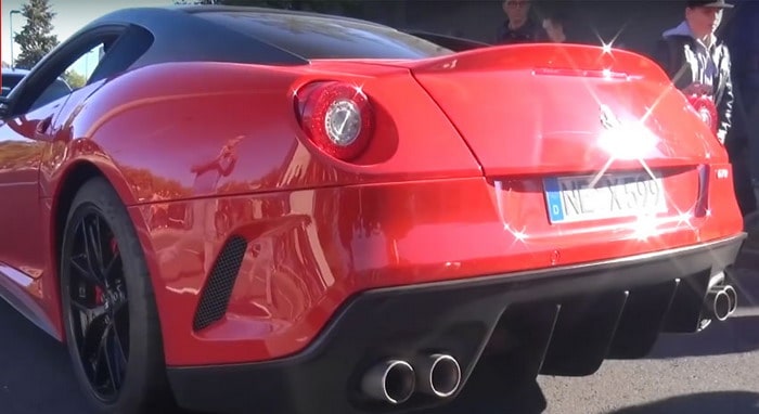 فيديو : فيراري 599 GTO تثير الضجة والاثارة بصوت محركها العنيف