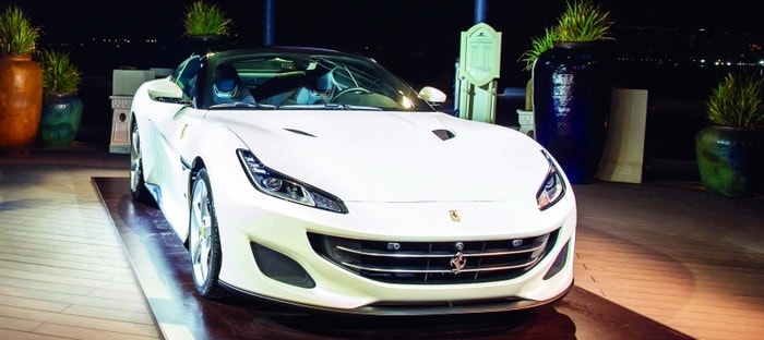 فيراري بورتوفينو الجديدة تظهر في الإمارات عبر الطاير للسيارات