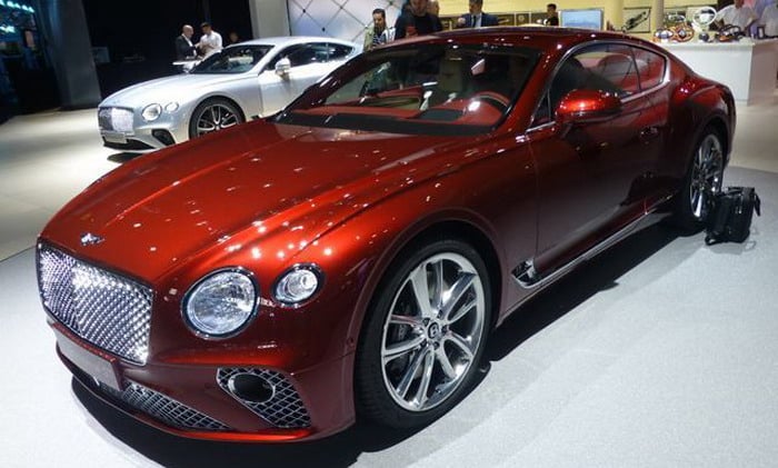بنتلي كونتيننتال GT الجديدة .. جولة القوة في فرانكفورت 2017