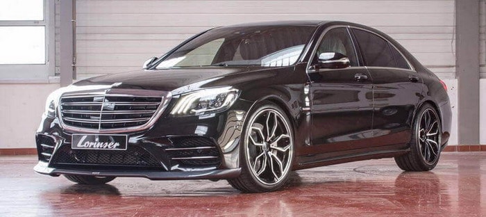 مرسيدس SClass تحصل على توليفة سرية من لورينزر