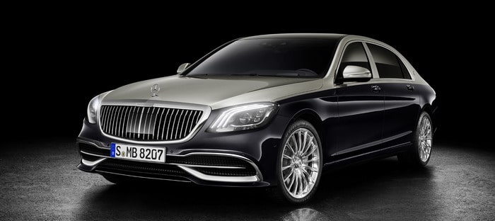 مرسيدس مايباخ SClass تأتي بجسم بلونين وفخامة غير تقليدية
