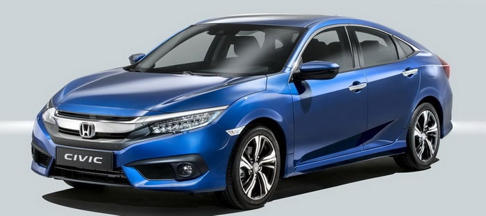 هوندا سيفيك سيدان 2017 بالمواصفات الأوروبية تصاحب الهاتشباك في باريس