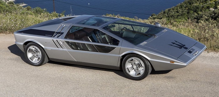 مازيراتيBoomerang التجريبية الجريئة و الوحيدة من نوعها تعرض للبيع