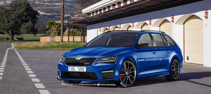 سكودا سوبرب كومبي vRS تخرج في صور تخيلية رغم نفي الشركة تقديمها