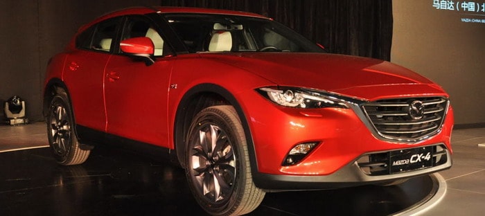 مازدا CX4 الأنيقة الكوبيه تبتعد عن الظهور في أوروبا