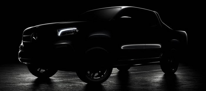 مرسيدس XClass تخرج في آخر صورة تشويقية قبل اطلاقها بعد ساعات قليلة