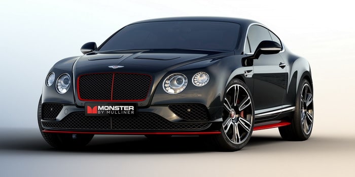 بنتلي ومونستر تطرحان كونتيننتال GT V8 S من تصميم مولّينير
