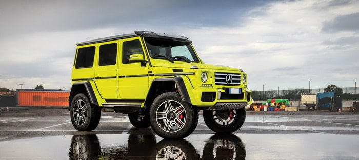 انسوا أمر GClass الجديدة . . مرسيدس G500 4×4² هي السيارة المثالية