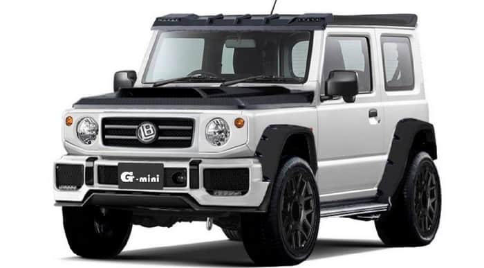 سوزوكي جيمني الجديدة تصبح أقرب الى GClass بتعديلات Liberty Walk