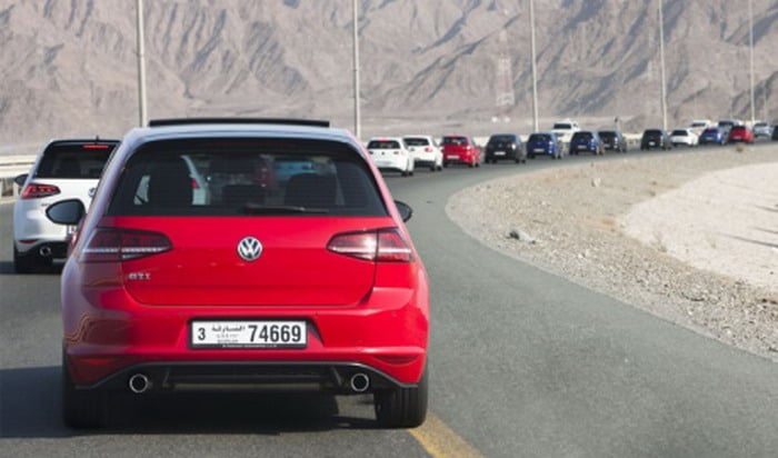 فولكس فاجن جولف R الجديدة تعرض في الإمارات