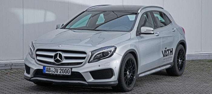 مرسيدس GLA 200 تحصل علي حبوب الشجاعة من شركة فاث