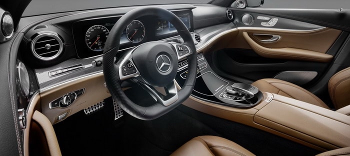 مرسيدس EClass 2017 تقدم أول الصور الرسمية لمقصورتها الداخلية