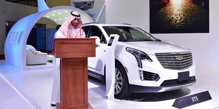 الجميح يكشف يطلق كاديلاك XT5 الجديدة في المملكة