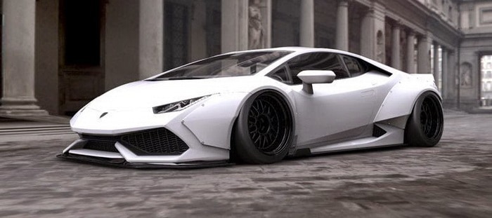 لامبورجيني هوراكان تزدا عرضاً وإثارة من خلال لمسات Liberty Walk