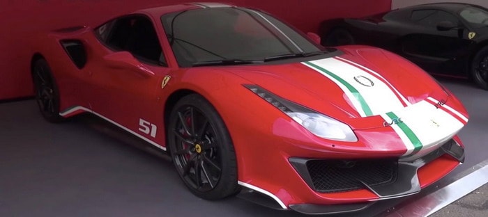 فيديو : 488 بيستا بيللوتي فيراري تظهر في مقطع مثير لاستعراض تفاصيلها