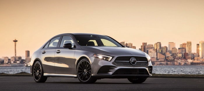 مرسيدس تعرض AClass سيدان 2019 في السوق الأمريكي