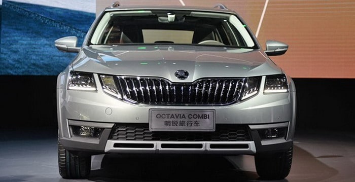 سكودا أوكتافيا سكوت المحسنة تأتي بتصميم مثير في معرض شانغهاي