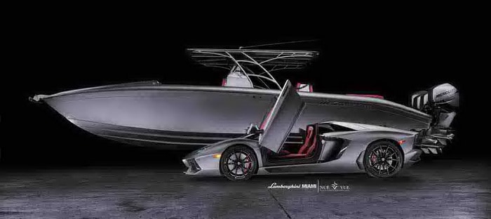 قارب Midnight Express 39S ولامبورجيني أفنتادور للبيع مقابل مليون دولار