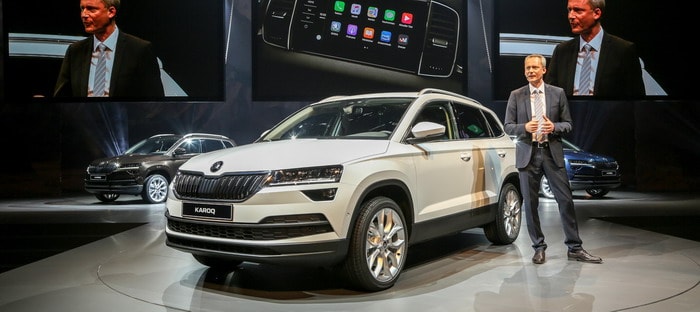 سكودا كاروك الجديدة تتجه إلى فرانكفورت للعرض الأول في العالم