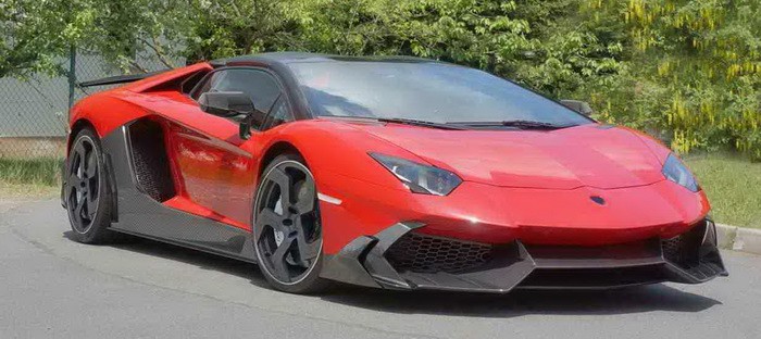 لامبورجيني أفنتادور تتزين بباقة من ألياف الكربون عن طريق مانسوري