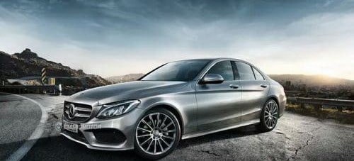 تسريب أولى الصور للجيل الجديد من مرسيدس – بنز سي – كلاس 2014