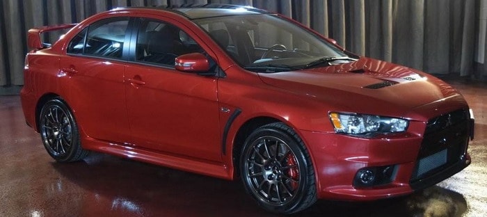 ميتسوبيشي لانسر إيفوليوشن Final Edition #0001 تقدم بسعر 88.888 دولار