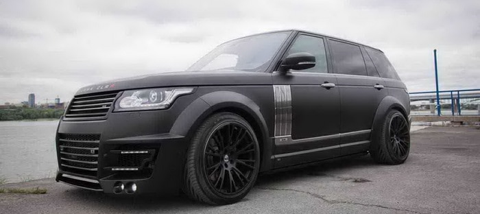 رانج روفر بقاعدة عجلات طويلة تحصل علي ملامح معدلة من Lumma Design