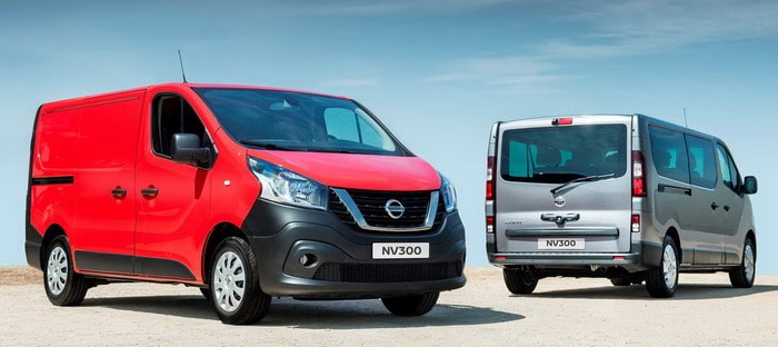 نيسان NV300 الجديدة كلياً تنطلق في بريطانيا في نسخ وتشكيلات عديدة