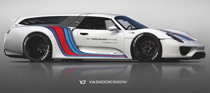 هل تحبون تحول فيراري FXX K وماكلارين P1 GTR وبورشه 918 وبوجاتي شيرون الاستيشن ؟!