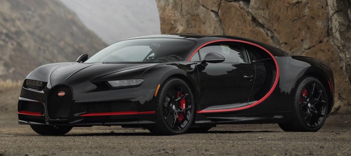 بوجاتي شيرون Number One في الولايات المتحدة تعرض للبيع