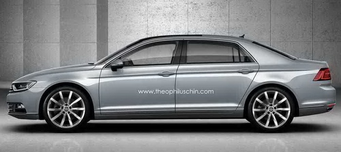 فولكس فاجن فايتون التالية تخرج بتصميم غير ثوري ومزيد من الرقي في صور تخيلية