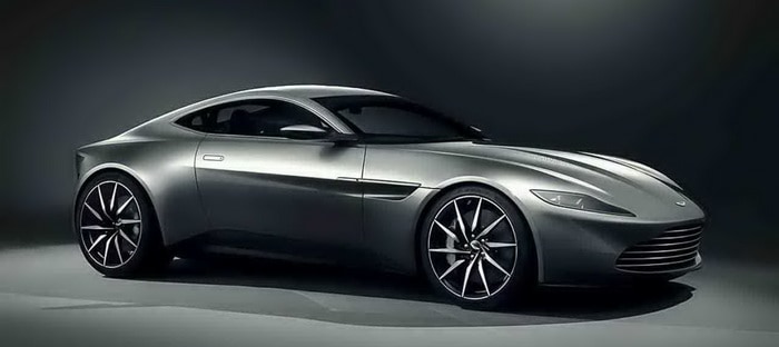 أستون مارتن DB10 تظهر من أجل فيلم جيمس بوند SPECTRE