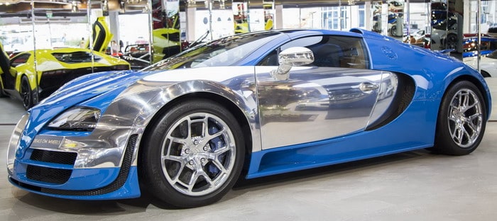 بوجاتي فيرون نادرة من بين 3 نسخ فقط تم تصنيعها تعود للحياة