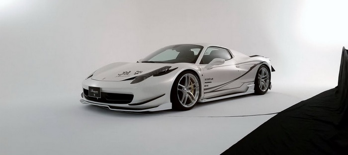 فيراري 458 ايطاليا بتعديل روين انترناشيونال تثير الخوف بصوت الرعد المدوي