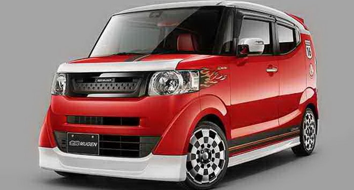 هوندا تجسد شخصية سيارات العضلات الأمريكية في ميوجن NBOX Slash بشكل مضحك