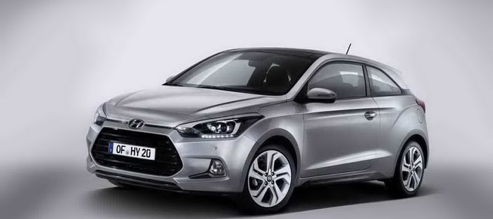 هيوندايi20 كوبيه الجديدة تنطلق بطابع رياضي وتصميم شرس