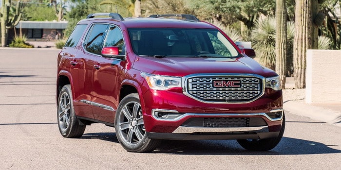 GMC اكاديا تصل لصالات العرض بالإمارات نهاية الشهر الجاري