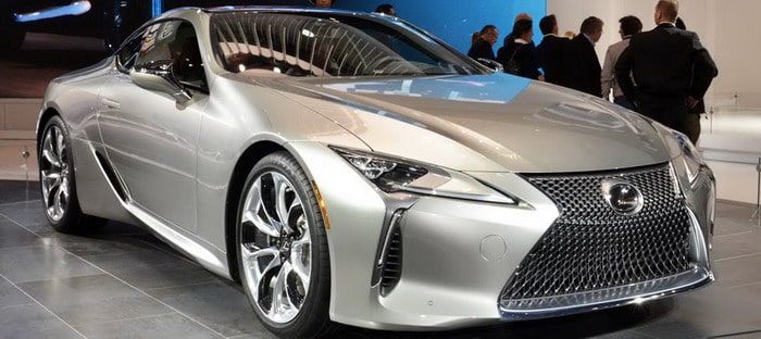 لكزس LC 500 موديل 2018 تخطف الأضواء في ديترويت 2017