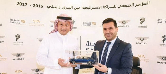 بنتلي مولسان تصبح السيارة الرسمية لكبار الشخصيات في رحلات البيرق بالسعودية