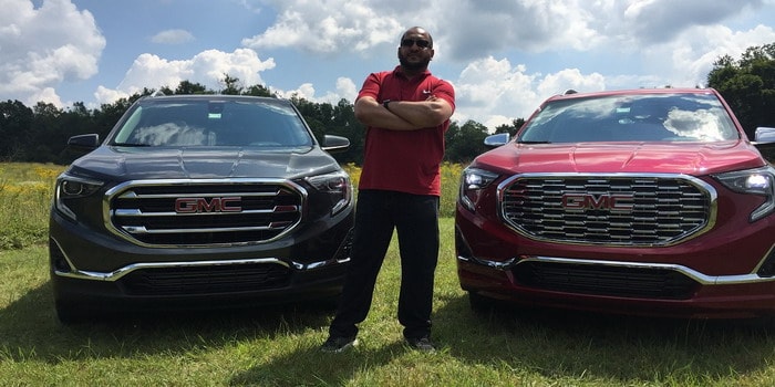 تجربة قيادة جي ام سي ترين 2018