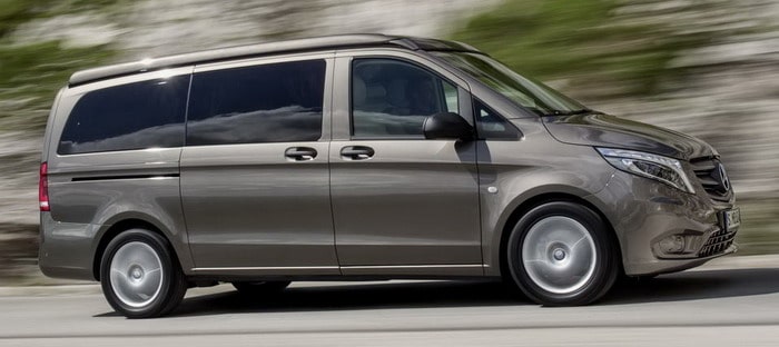 مرسيدس VClass ماركو بولو كامبر فان تنطلق في بريطانيا