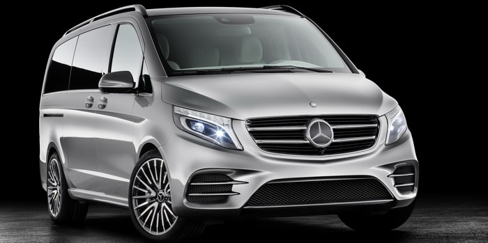 مرسيدس VClass Concept Vision الهجين القوية تستعرض في جنيف