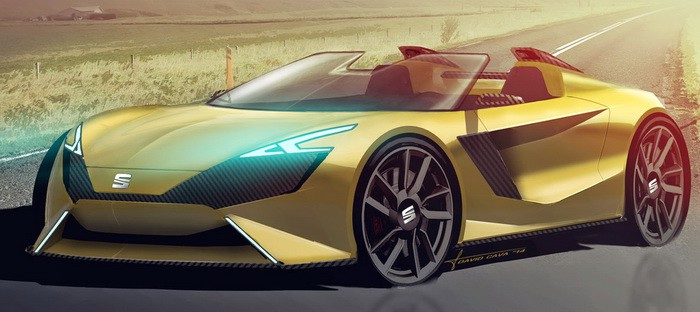 سيات رودستر التجريبية تعيد رونق السيارات الرياضية الأسبانية بجينات مازدا MX5